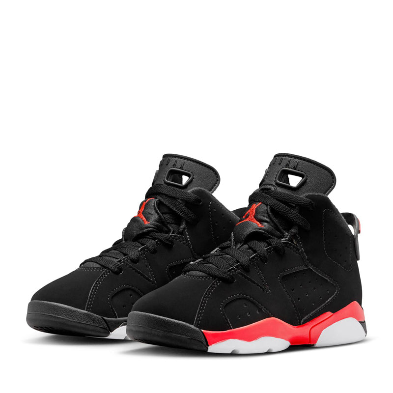 Jordan 6 Retro 'Reverse Infrared' (PS) - Black/Light Crimson