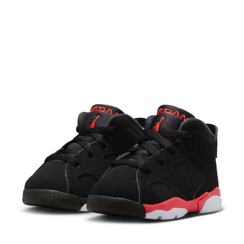 Jordan 6 Retro 'Reverse Infrared' (TD) - Black/Light Crimson