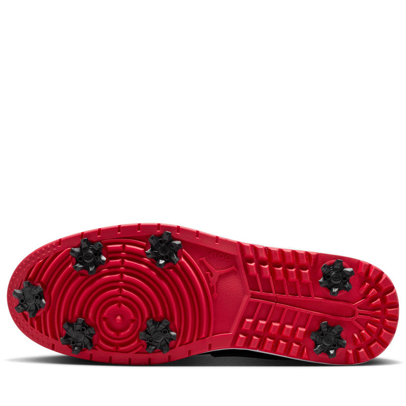 Air Jordan 1 Low Golf 'Bred' - Black/Varsity Red