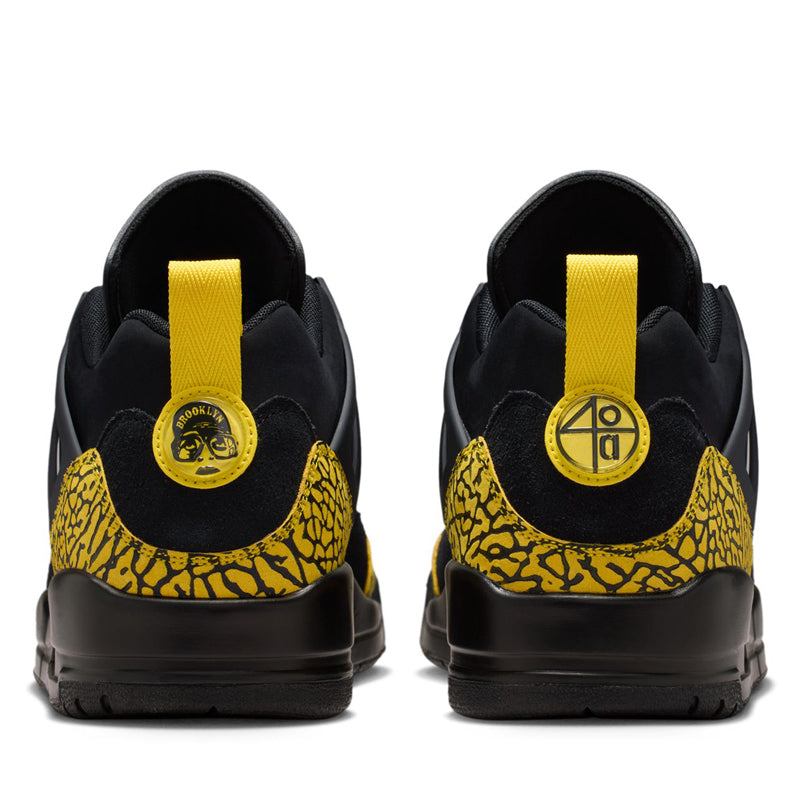 Jordan Spizike Low (GS) - Black/Speed Yellow