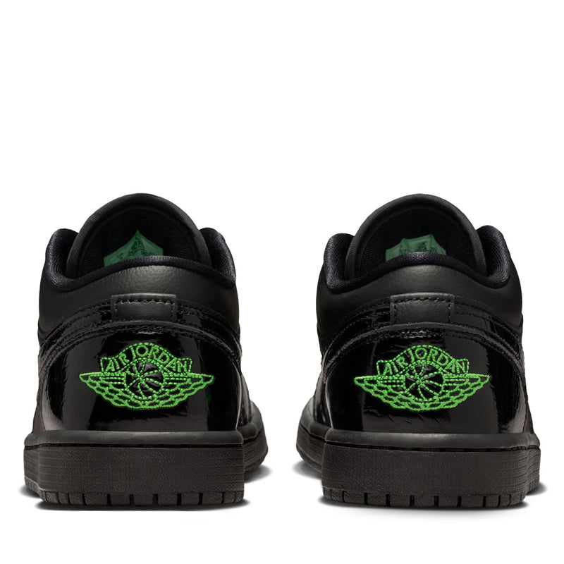 Women's Air Jordan 1 Low SE - Black/Scream Green