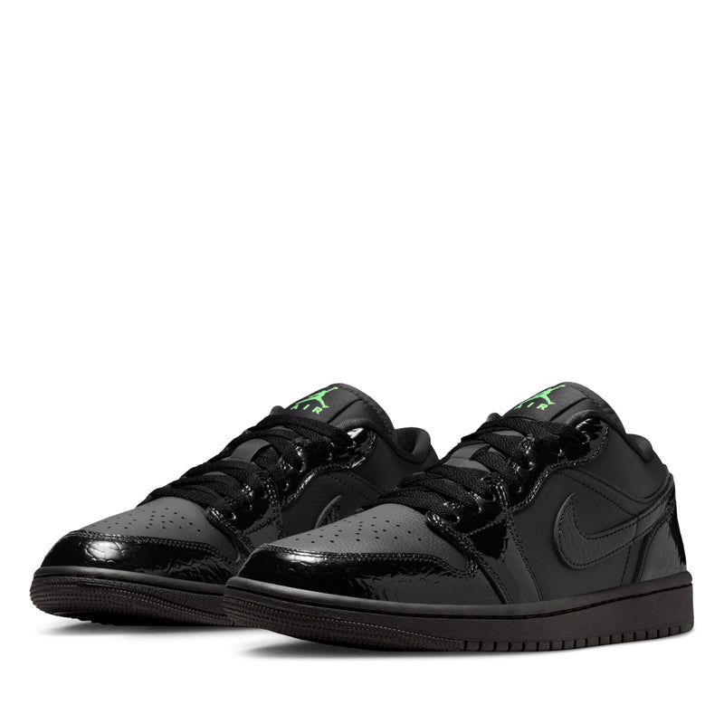 Women's Air Jordan 1 Low SE - Black/Scream Green