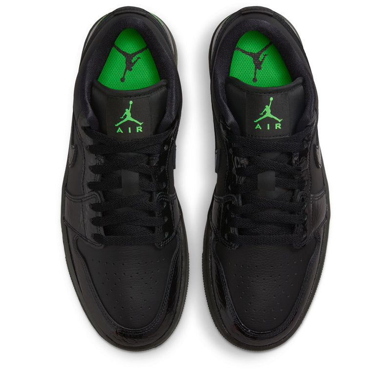 Women's Air Jordan 1 Low SE - Black/Scream Green