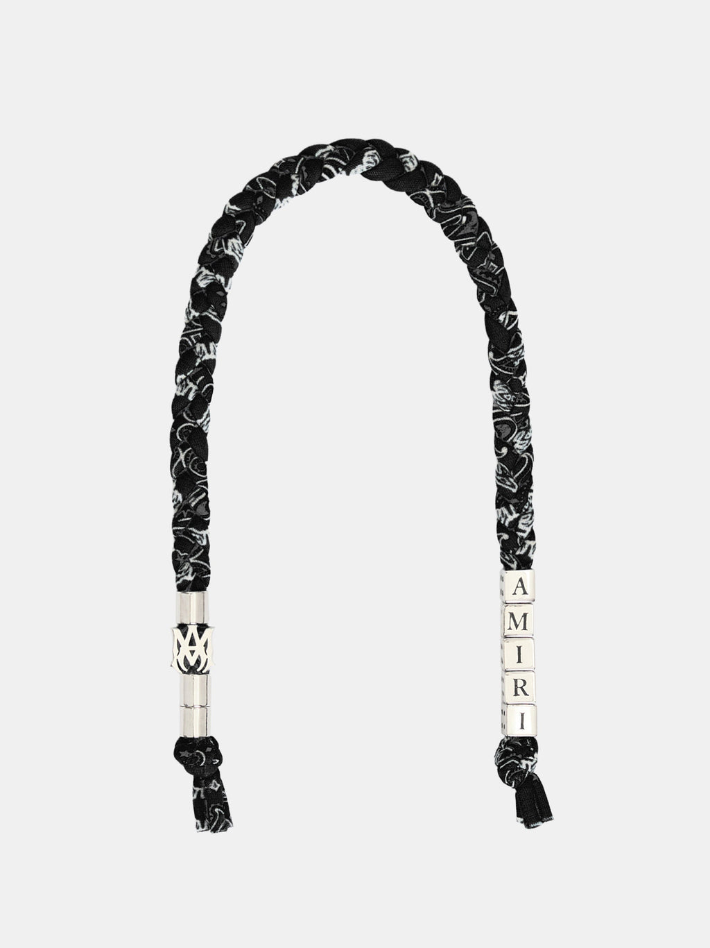 WOMEN - WOMEN'S AMIRI BRAIDED KEYCHAIN - Black