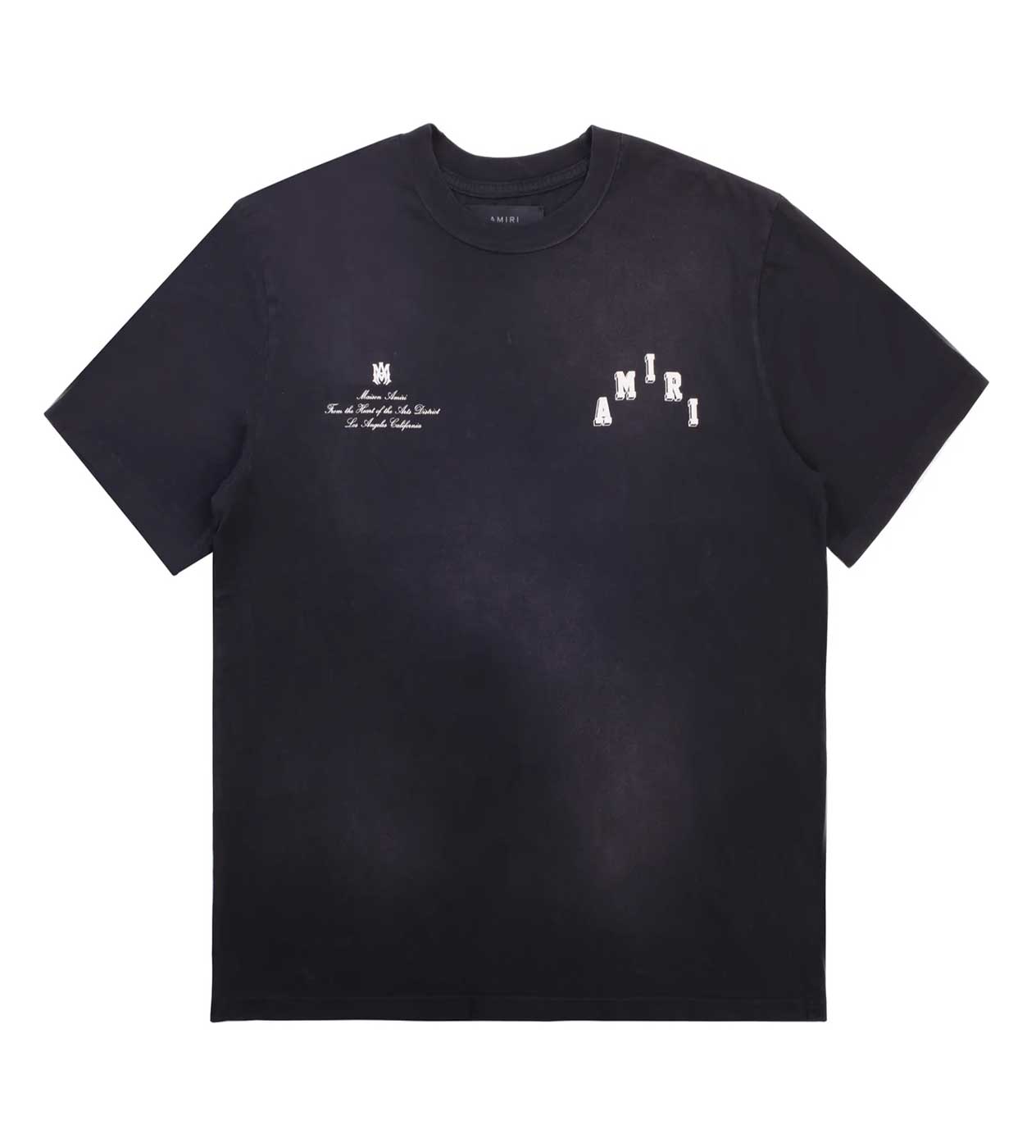Amiri Collegiate Tee Black