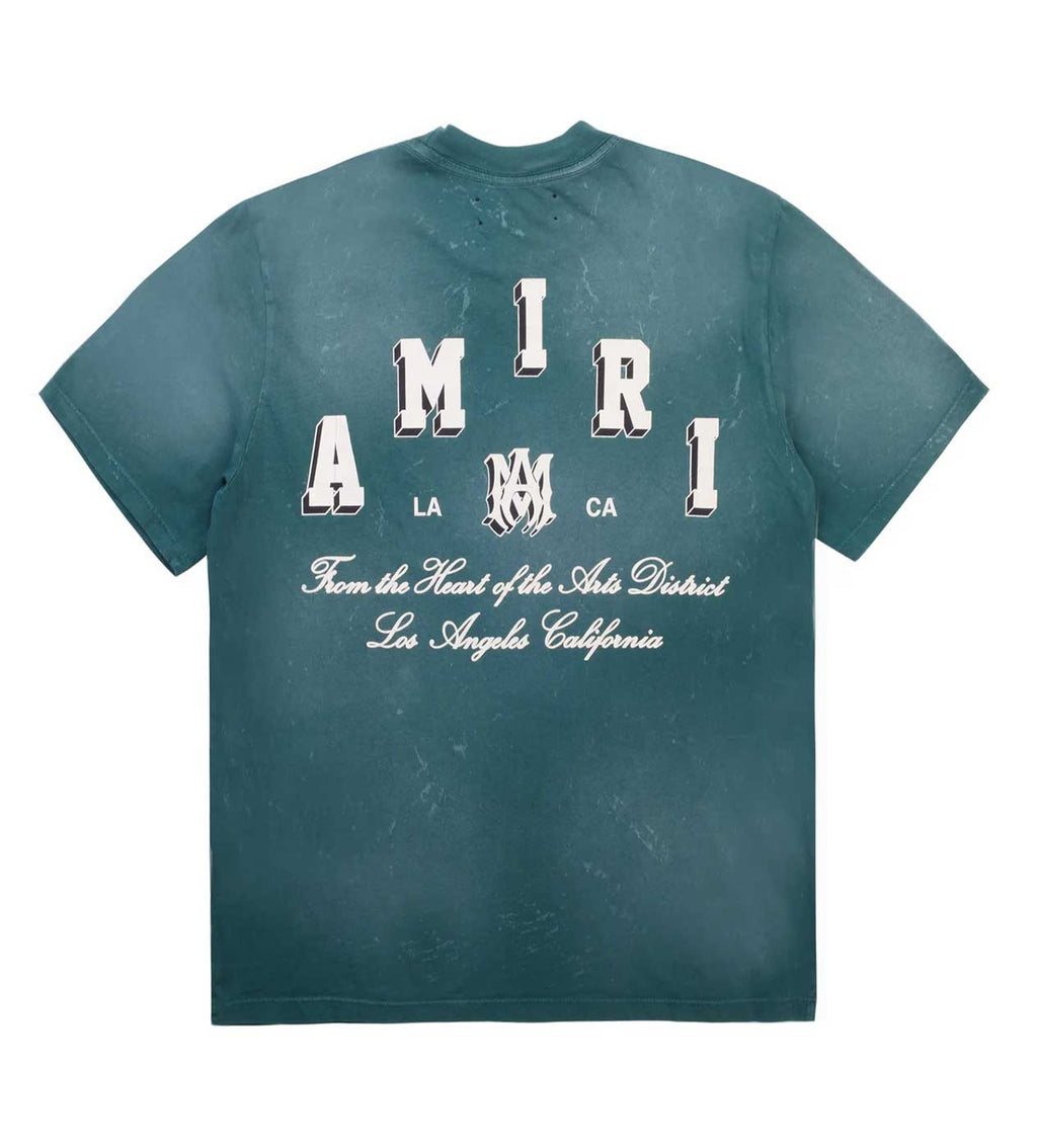 Amiri Collegiate Tee Green
