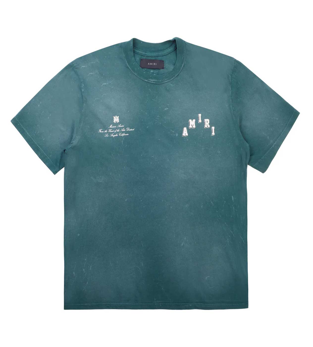Amiri Collegiate Tee Green