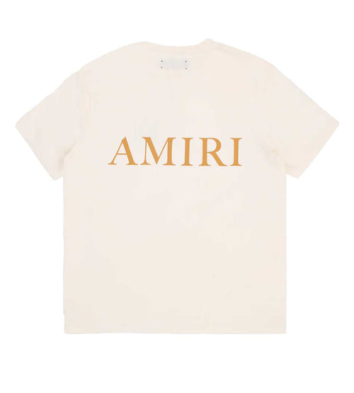 Amiri Core Logo Tee French Vanilla
