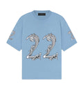 Amiri Oversized 22 Tee Ashley Blue
