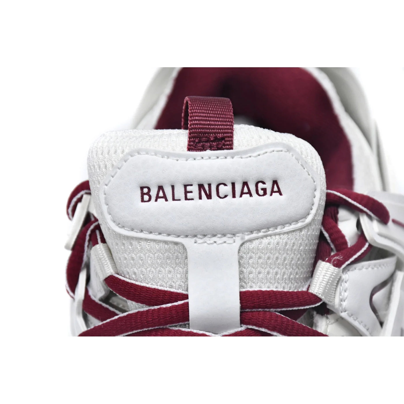 Balenciaga Track White Claret Red 5