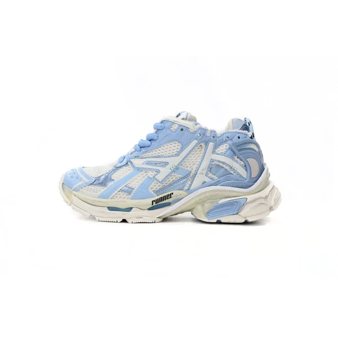 Balenciaga Runner White Light Blue
