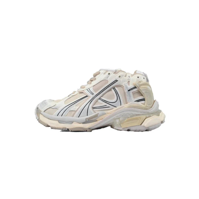 Balenciaga Runner Sneaker White Brown