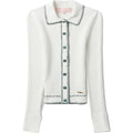 BAPE BAPY RIBBED CARDIGAN LADIES