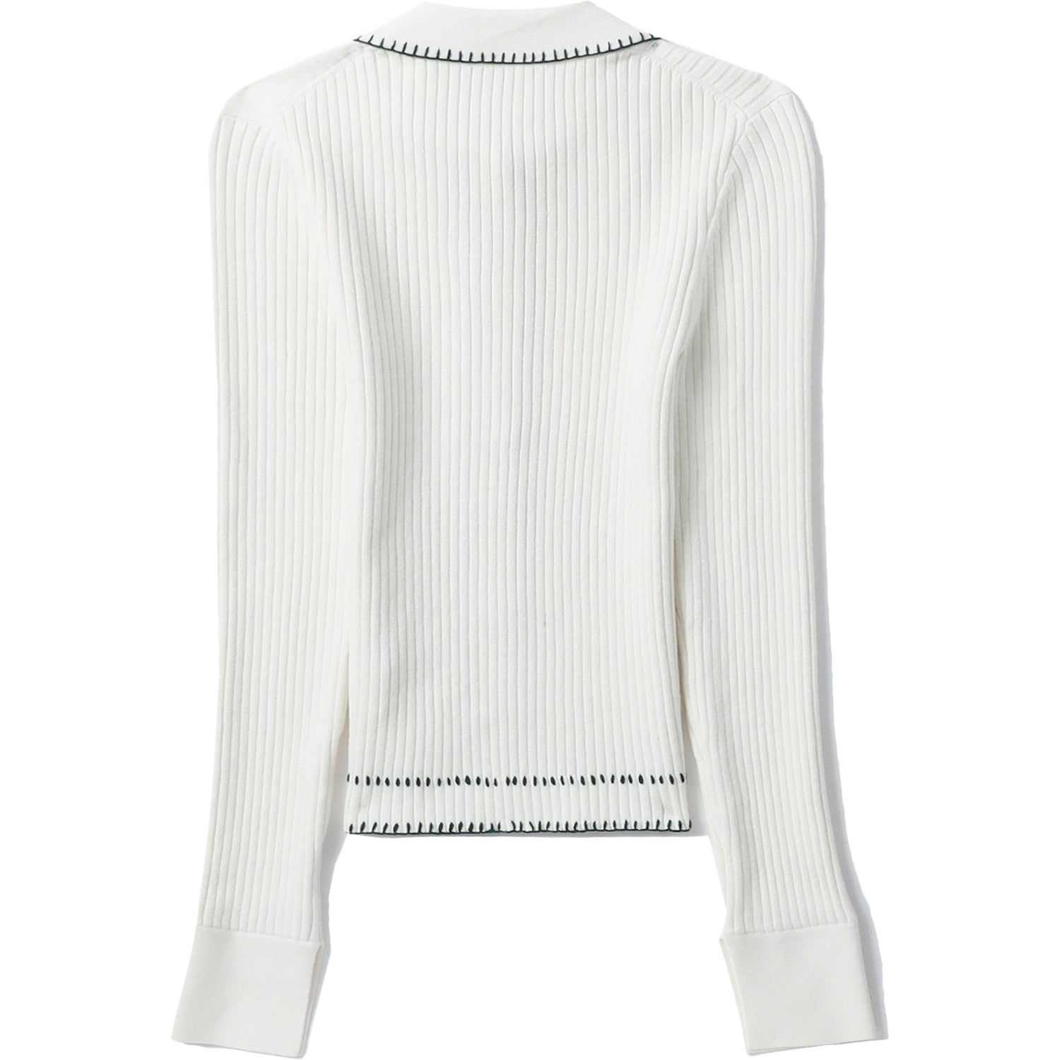 BAPE BAPY RIBBED CARDIGAN LADIES
