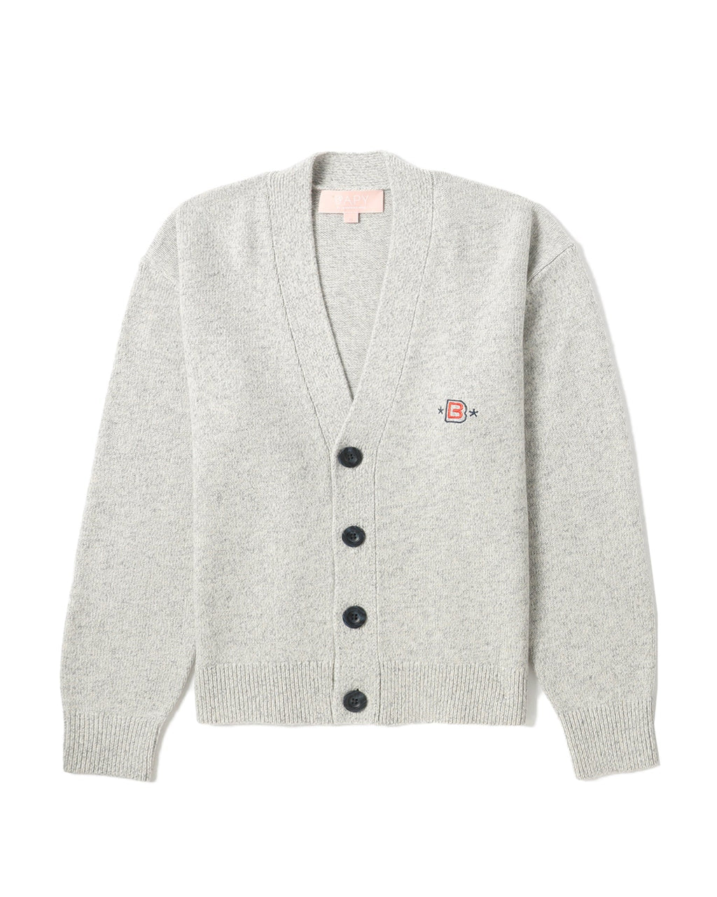 BAPE BAPY ONEPOINT CARDIGAN LADIES