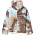 BAPE BAPY MULTI COLOR FLEECE JACKET LADIES