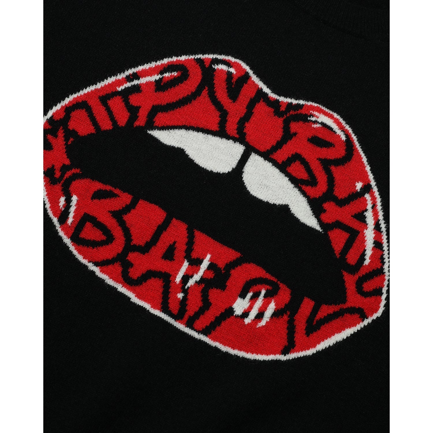 BAPE BAPY X MARKUS LUPFER KNIT BABY LIP LADIES