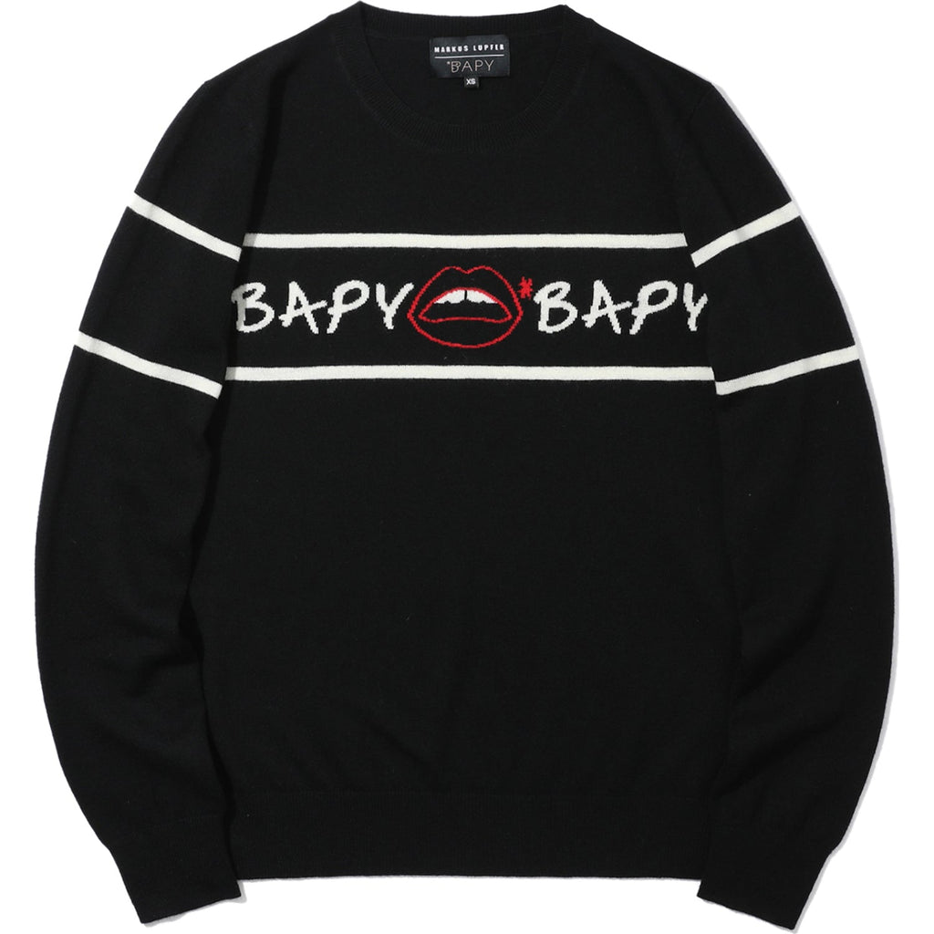 BAPE BAPY X MARKUS LUPFER KNIT LIP LADIES