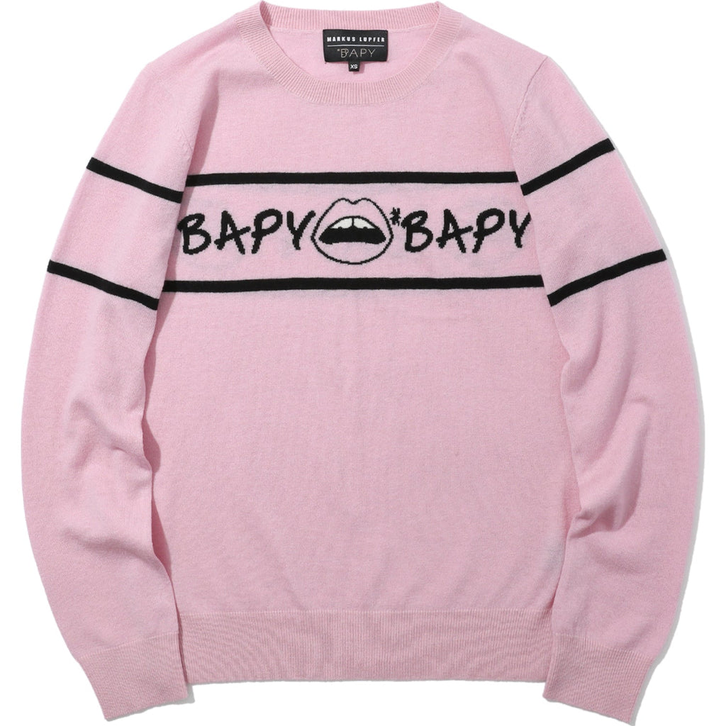 BAPE BAPY X MARKUS LUPFER KNIT LIP LADIES