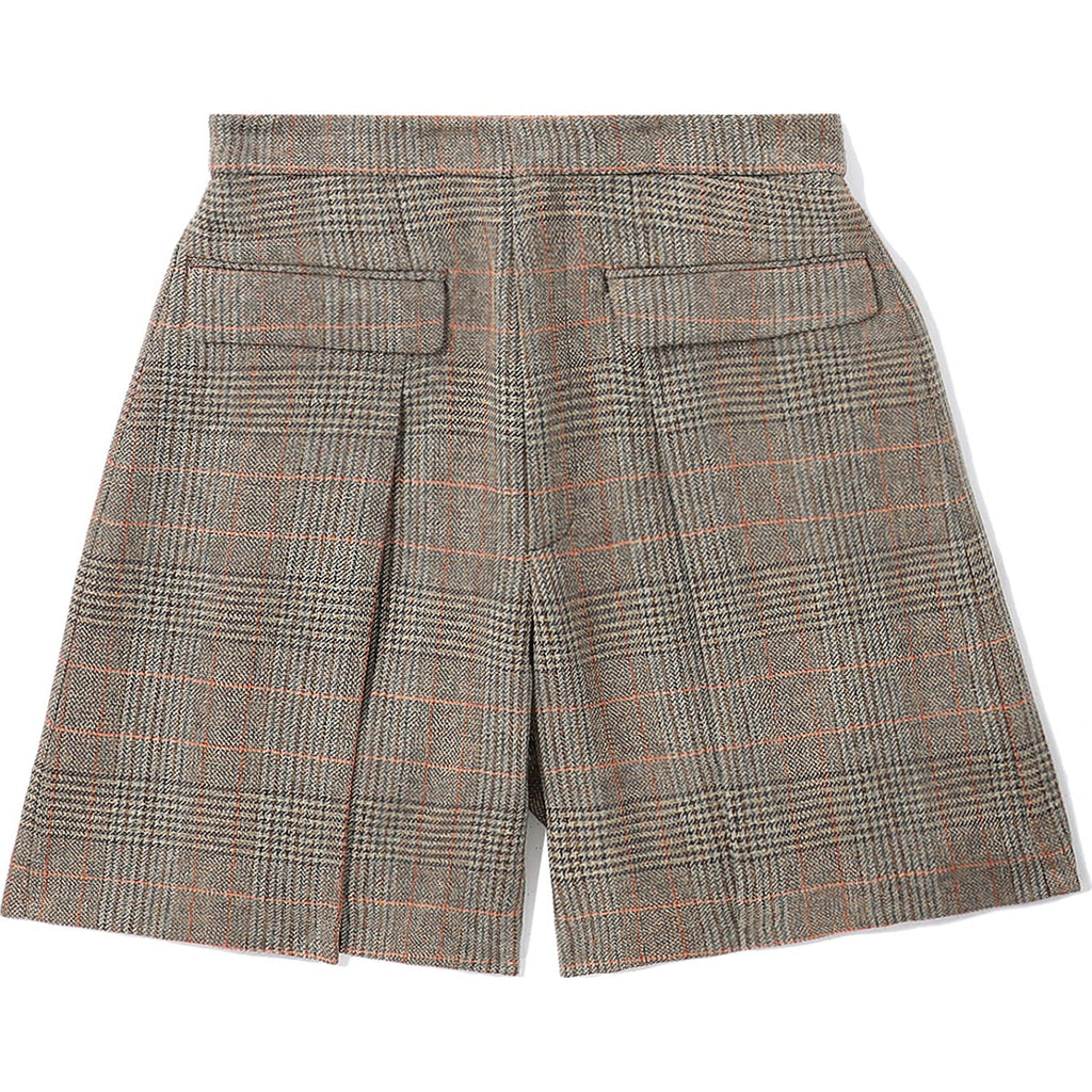 BAPE BAPY CHECK SHORTS LADIES