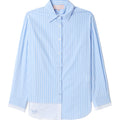 BAPE BAPY BLUE STRIPES SHIRT LADIES