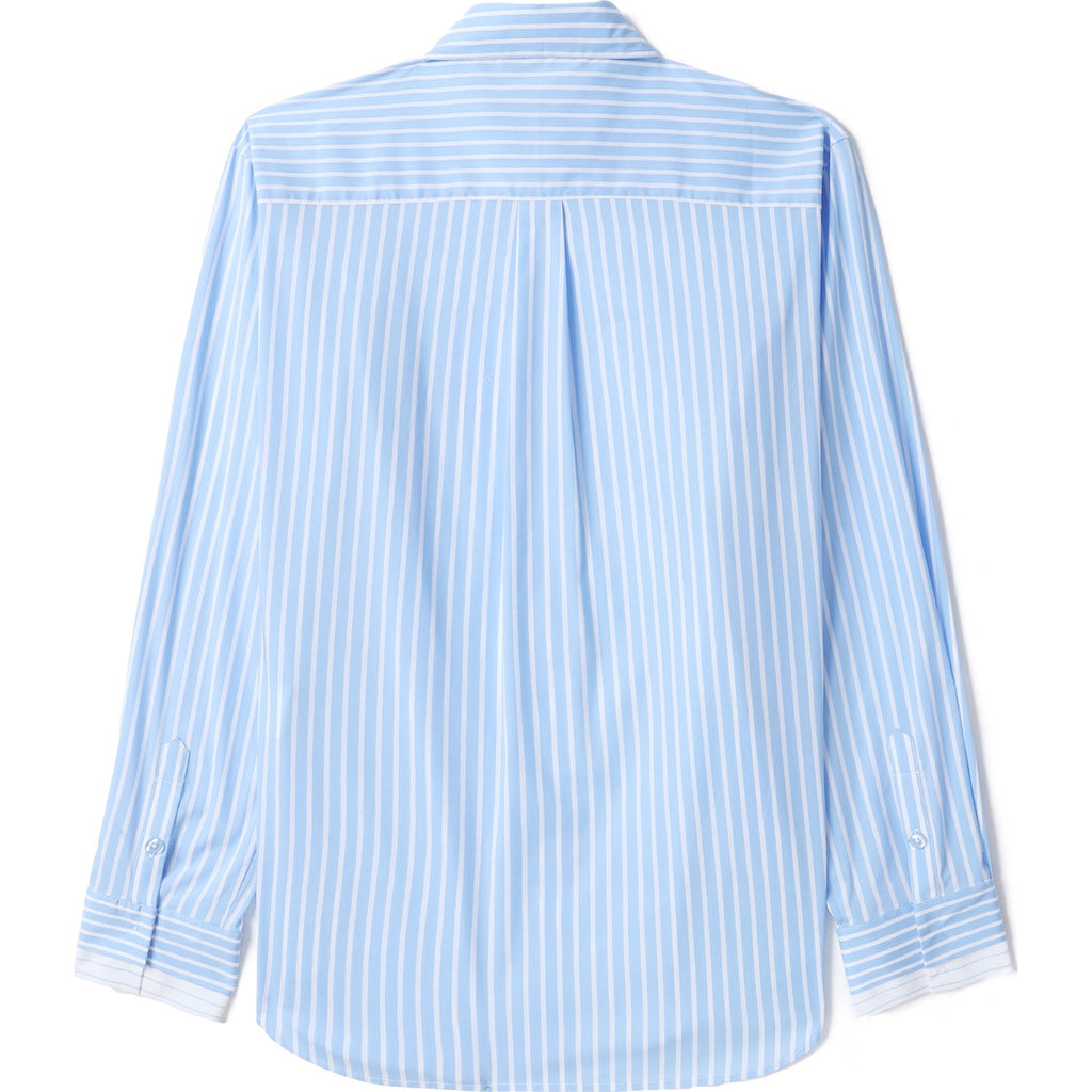BAPE BAPY BLUE STRIPES SHIRT LADIES