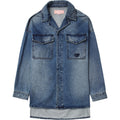BAPE BAPY DENIM SHIRT LADIES