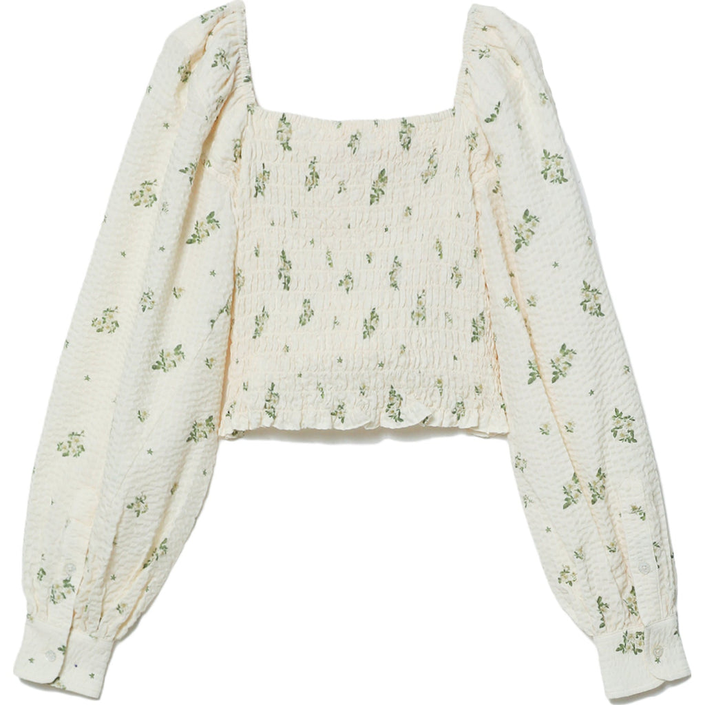 BAPE BAPY FLORAL PRINT TOP LADIES