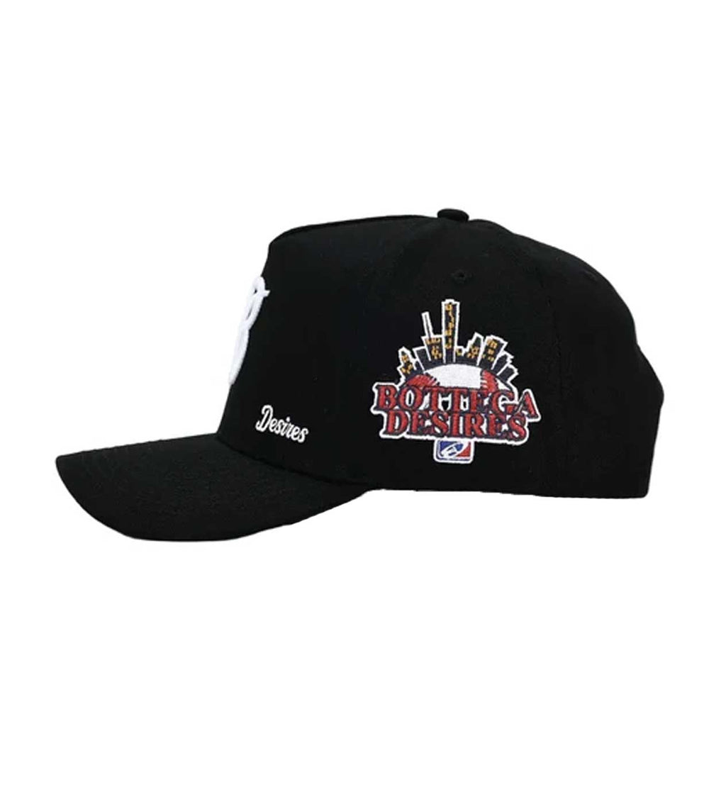 Bottega Desires Black Nasty Hat Black