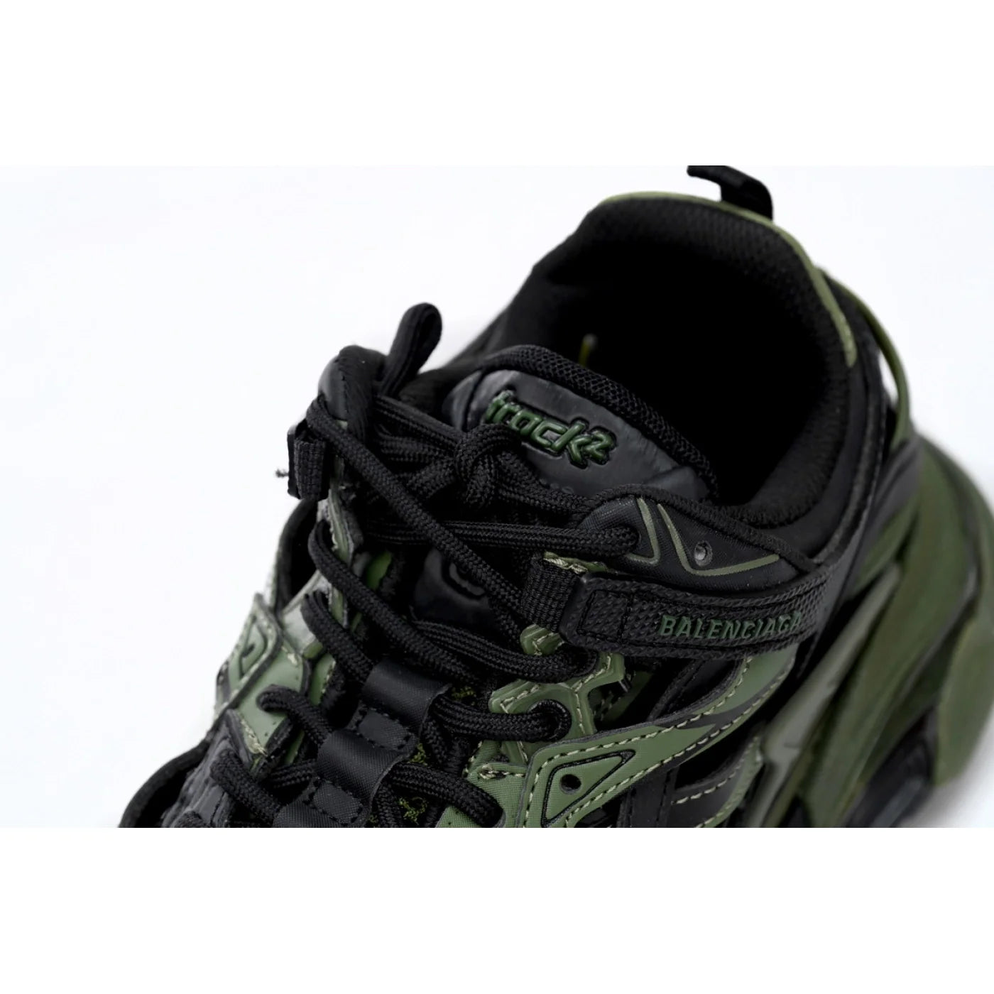Balenciaga Track 2 Sneaker Military Black