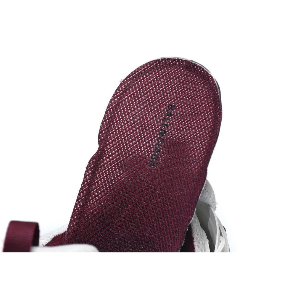 Balenciaga Track White Claret Red 5