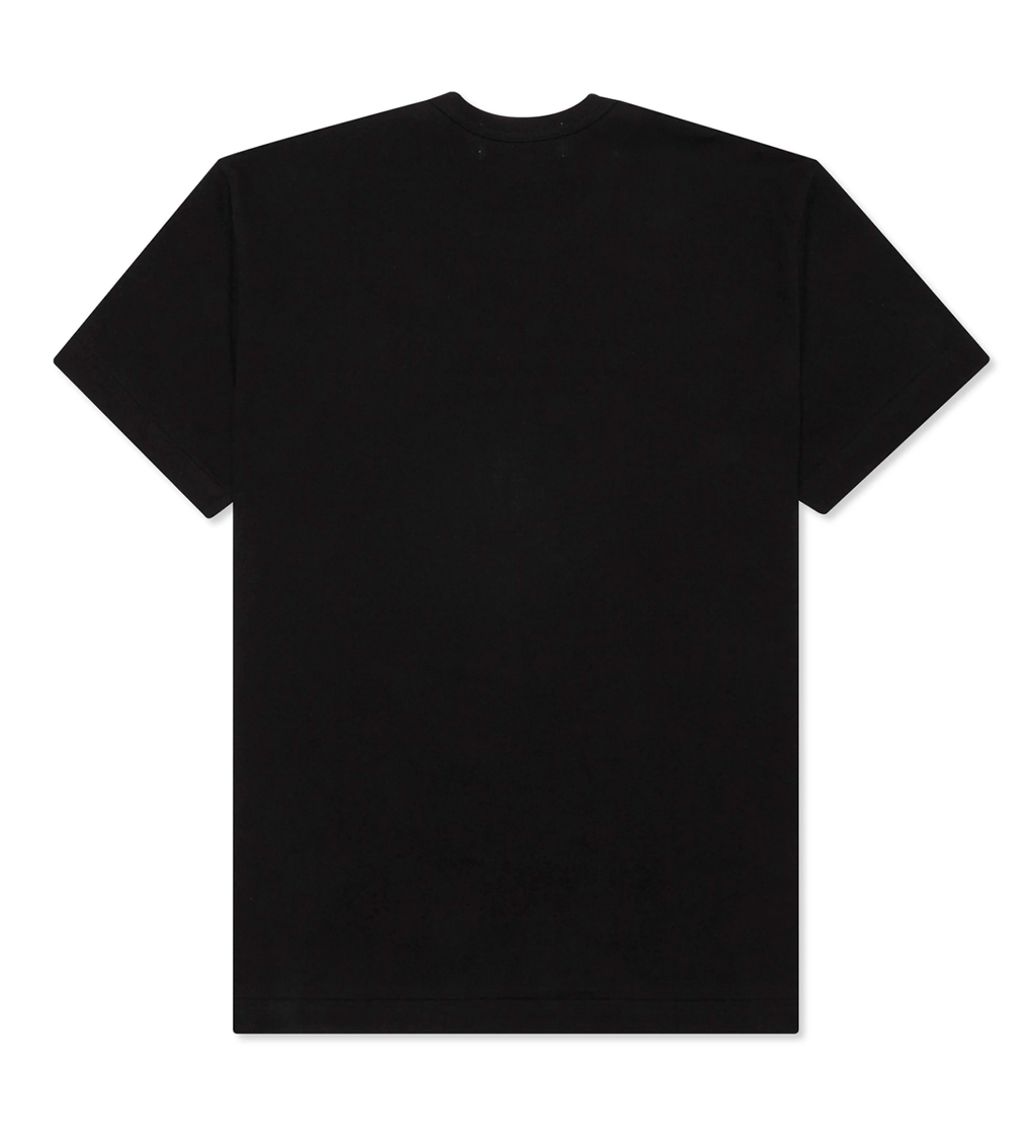 CDG Black Inverted Heart T-Shirt