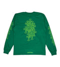 CHROME HEARTS CEMETERY CROSS GREEN L/S Tee