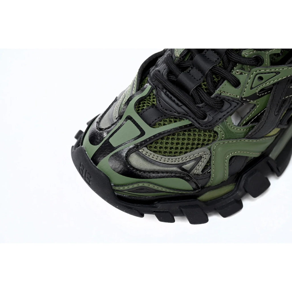 Balenciaga Track 2 Sneaker Military Black