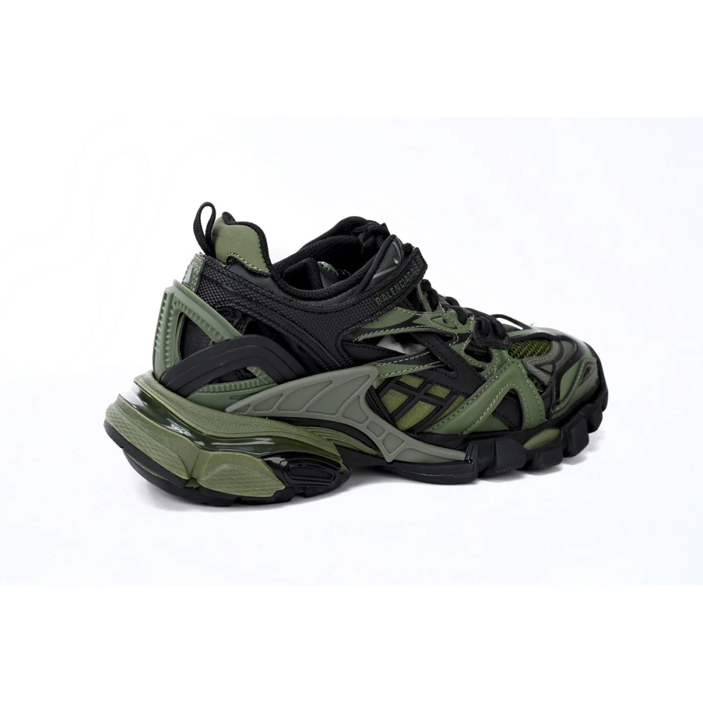 Balenciaga Track 2 Sneaker Military Black