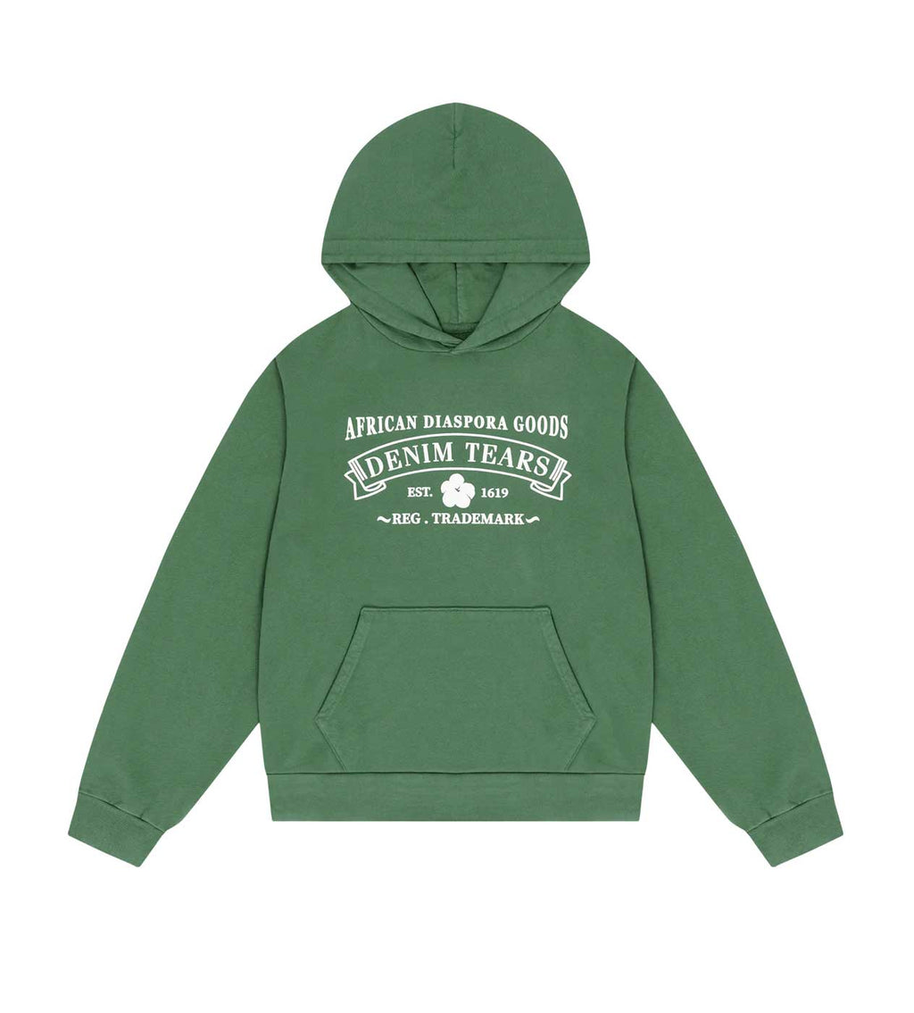 Denim Tears ADG Vintage Green Hoodie