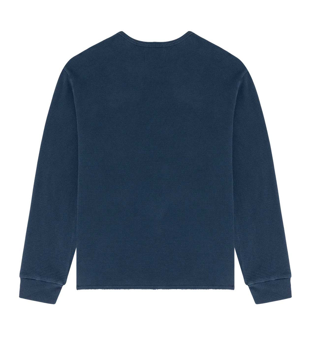 Denim Tears University Navy Thermal L/S