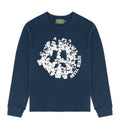 Denim Tears University Navy Thermal L/S