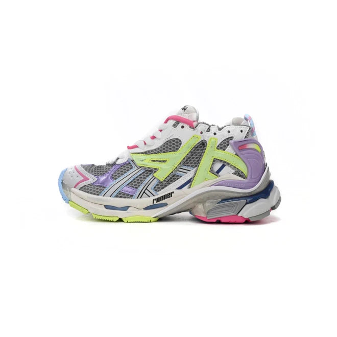 Balenciaga Runner White Yellow Purple