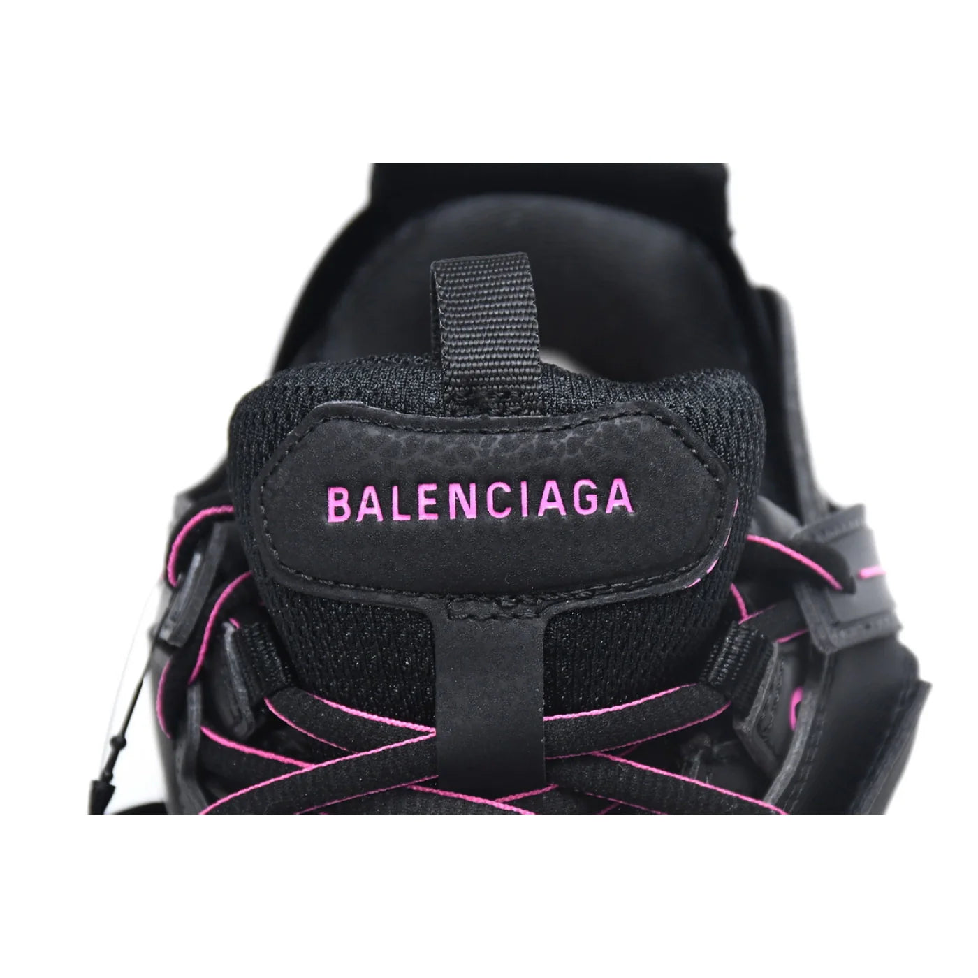 Balenciaga Track Black Rose Red