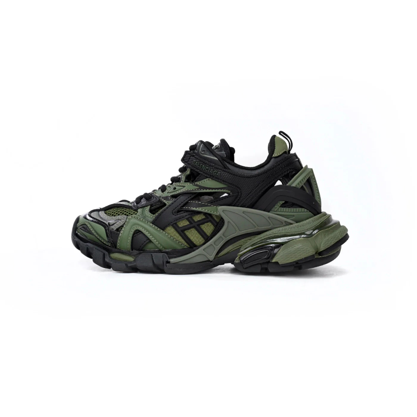 Balenciaga Track 2 Sneaker Military Black