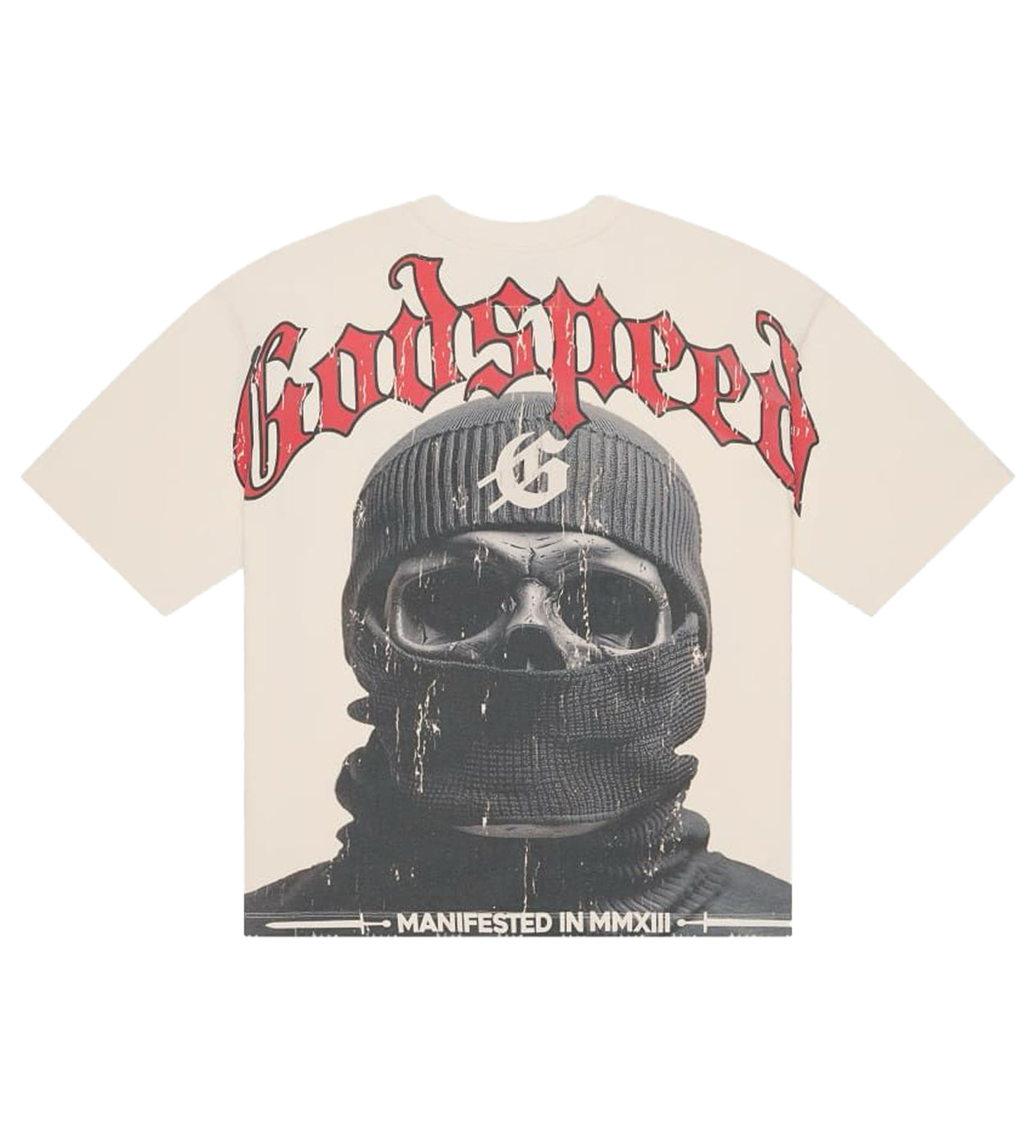 Godspeed Balaclava Tee Cream
