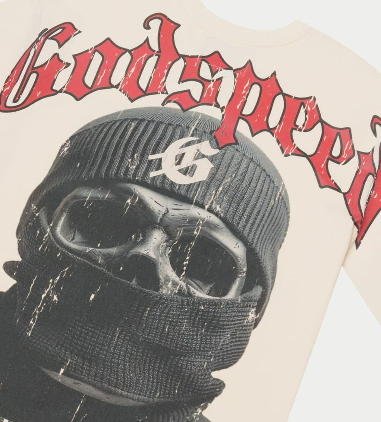 Godspeed Balaclava Tee Cream