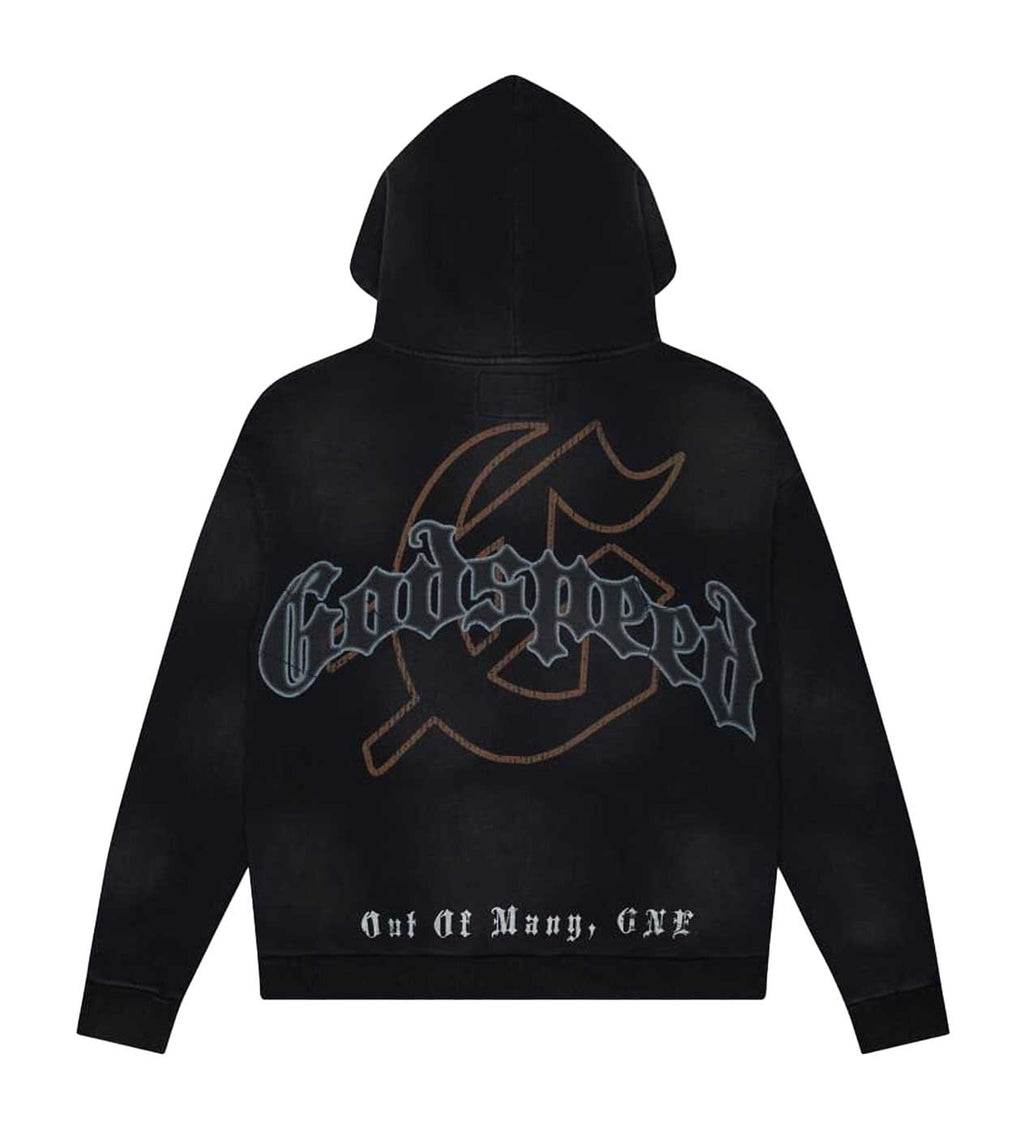 Godspeed Chrome Seduction Hoodie Black Wash