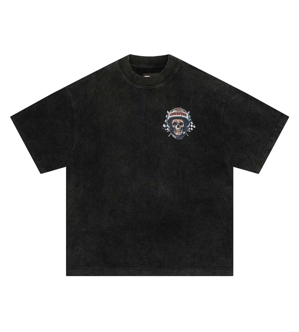 Godspeed Speedracer Tee Black Wash