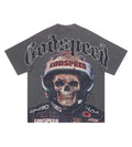 Godspeed Speedracer Tee Grey Wash