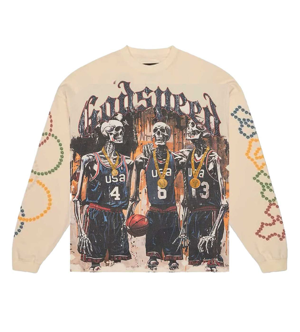 Godspeed Dream Team VVS L/S Tee Bone