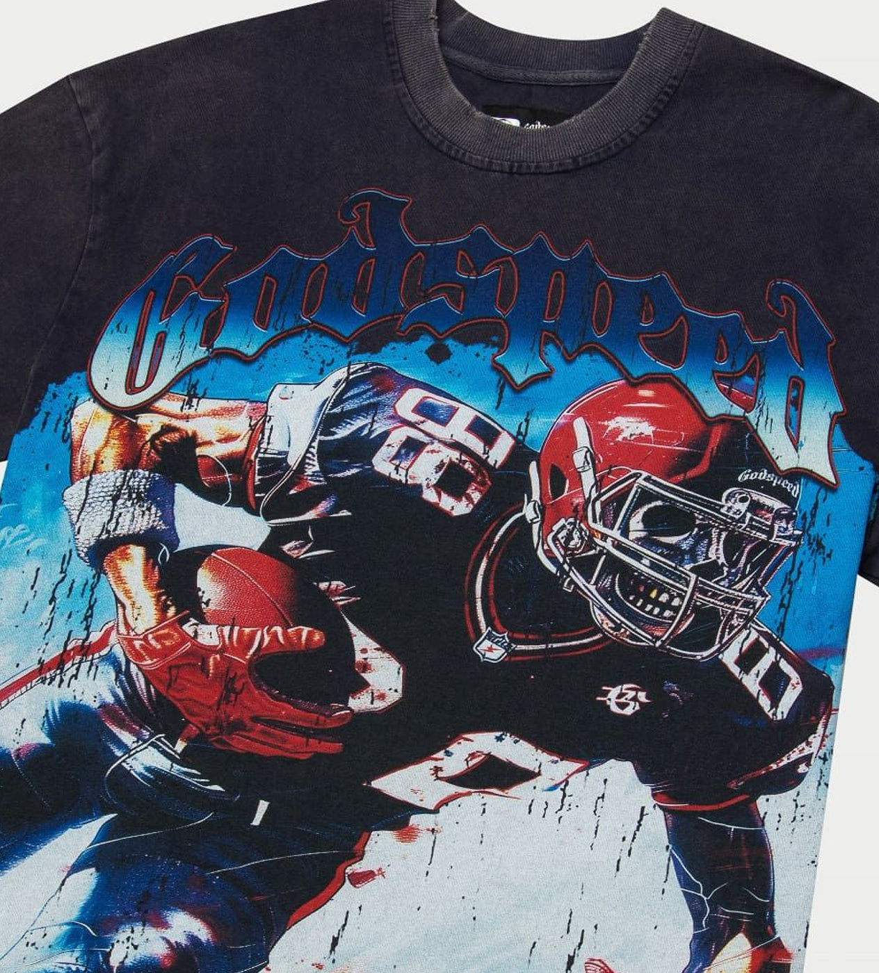 Godspeed Endzone Tee Navy