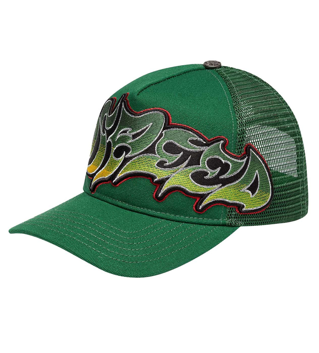 Godspeed Forever Neo Trucker Hat Green/Yellow/Red