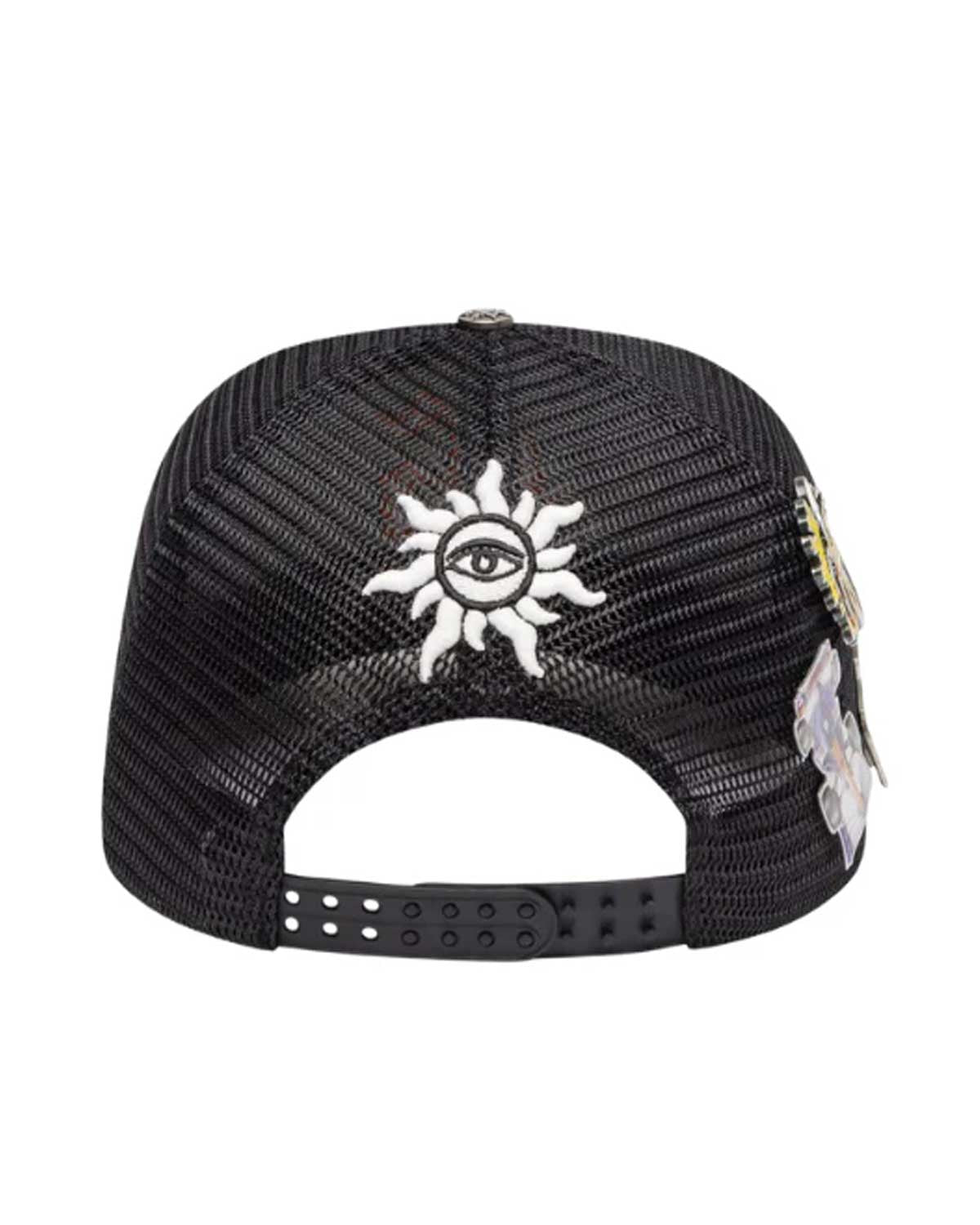 Godspeed Forever Orange GS Logo Trucker Hat Black